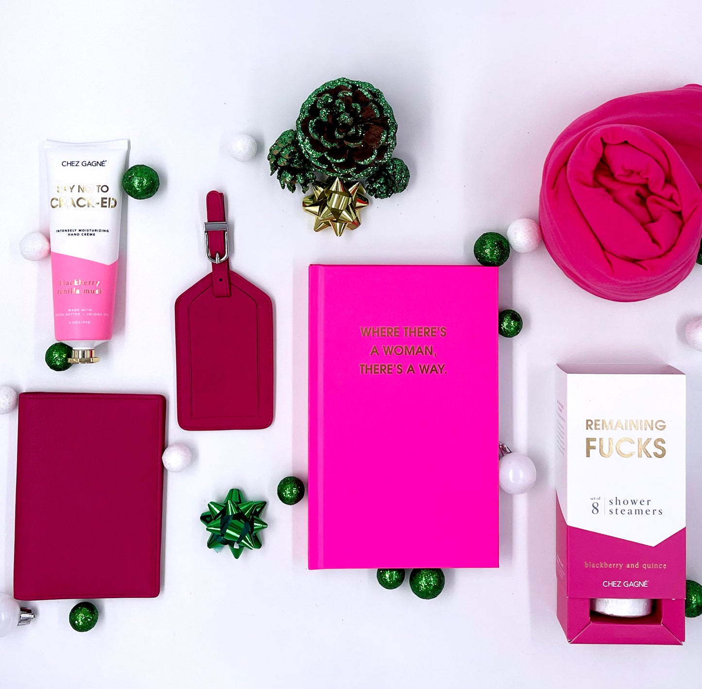 Wanderlust Essentials Gift Box - Fuchsia